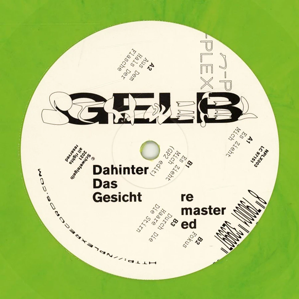 Schwefelgelb - Dahinter Das Gesicht Yellow & Green Vinyl Edition