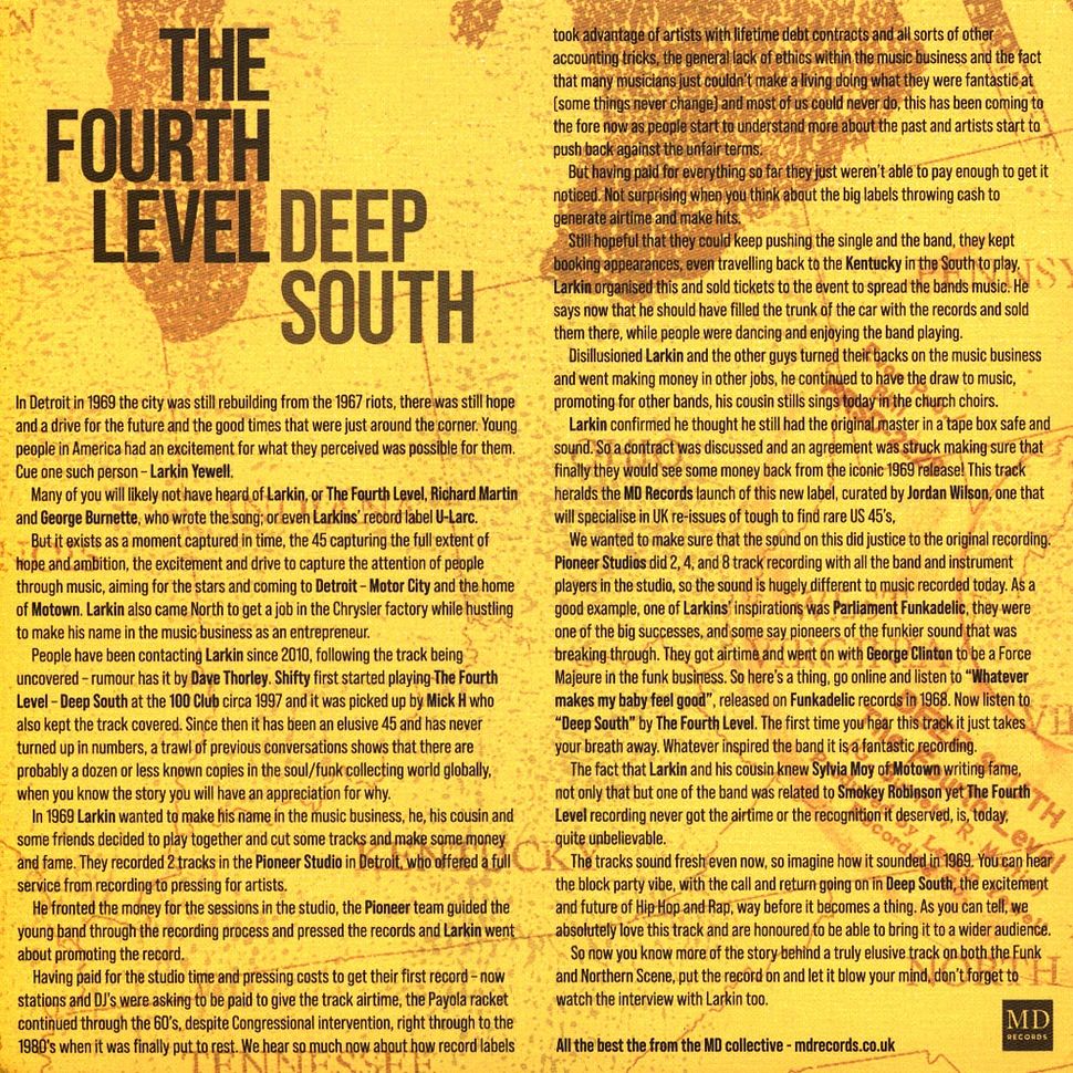 Fourth Level. The - Deep South