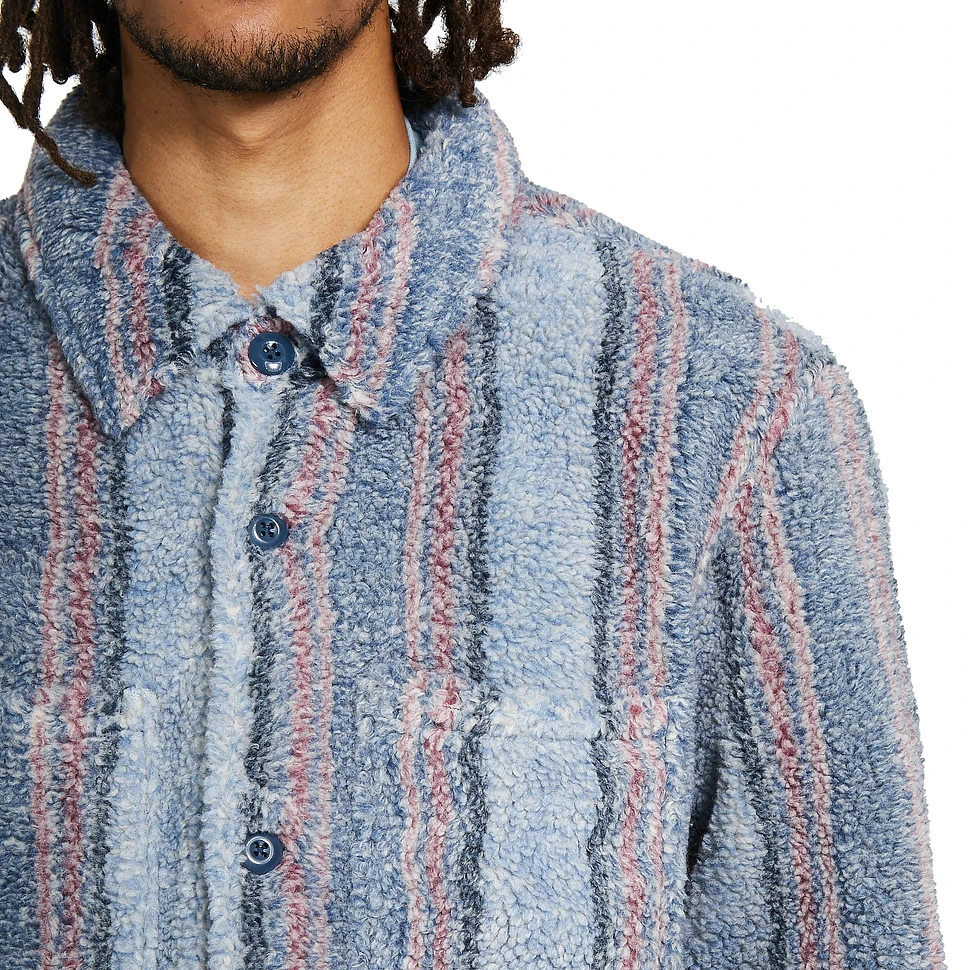 Stüssy - Stripe Sherpa Shirt