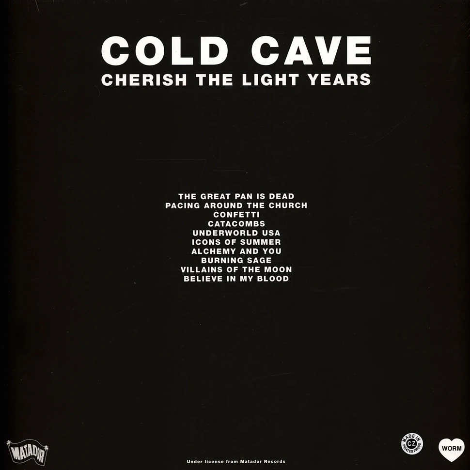 Cold Cave - Cherish The Light Years Picture Disc Edition