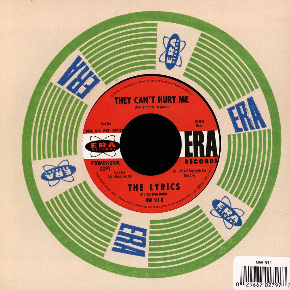 The Lyrics - So What!! / They Can't Hurt Me