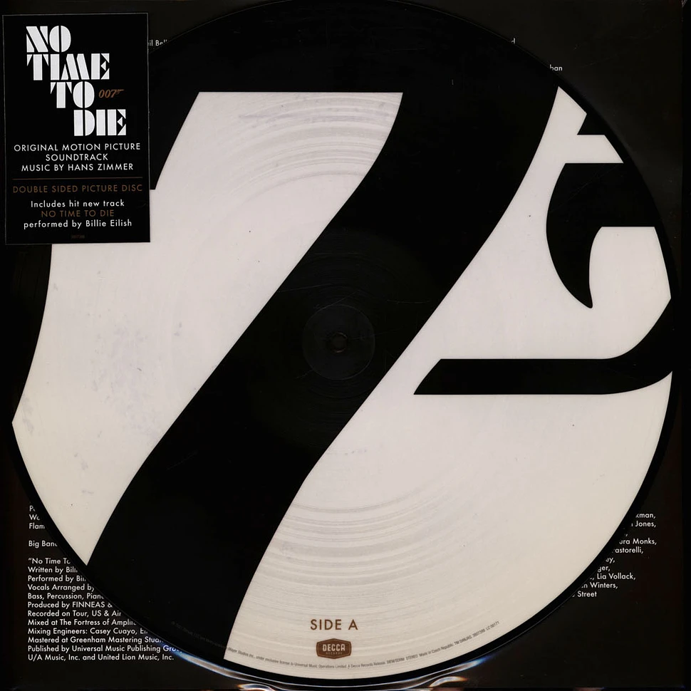 Hans Zimmer - OST No Time To Die Picture Disc Edition