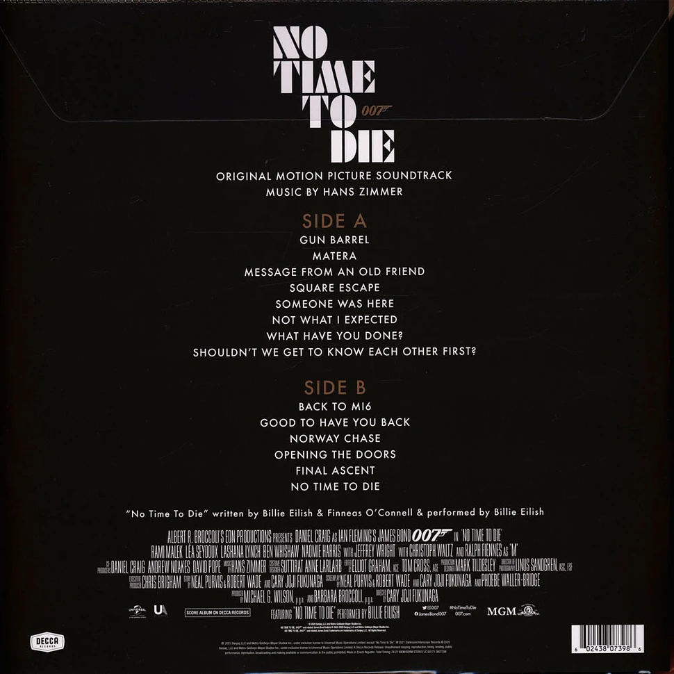 Hans Zimmer - OST No Time To Die Picture Disc Edition