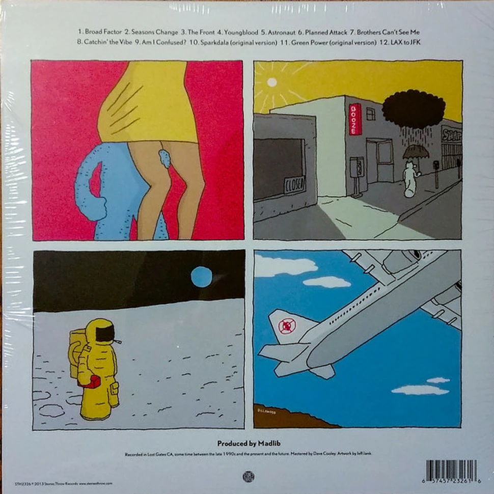 Quasimoto - Yessir Whatever w/ Peel-Off Sticker