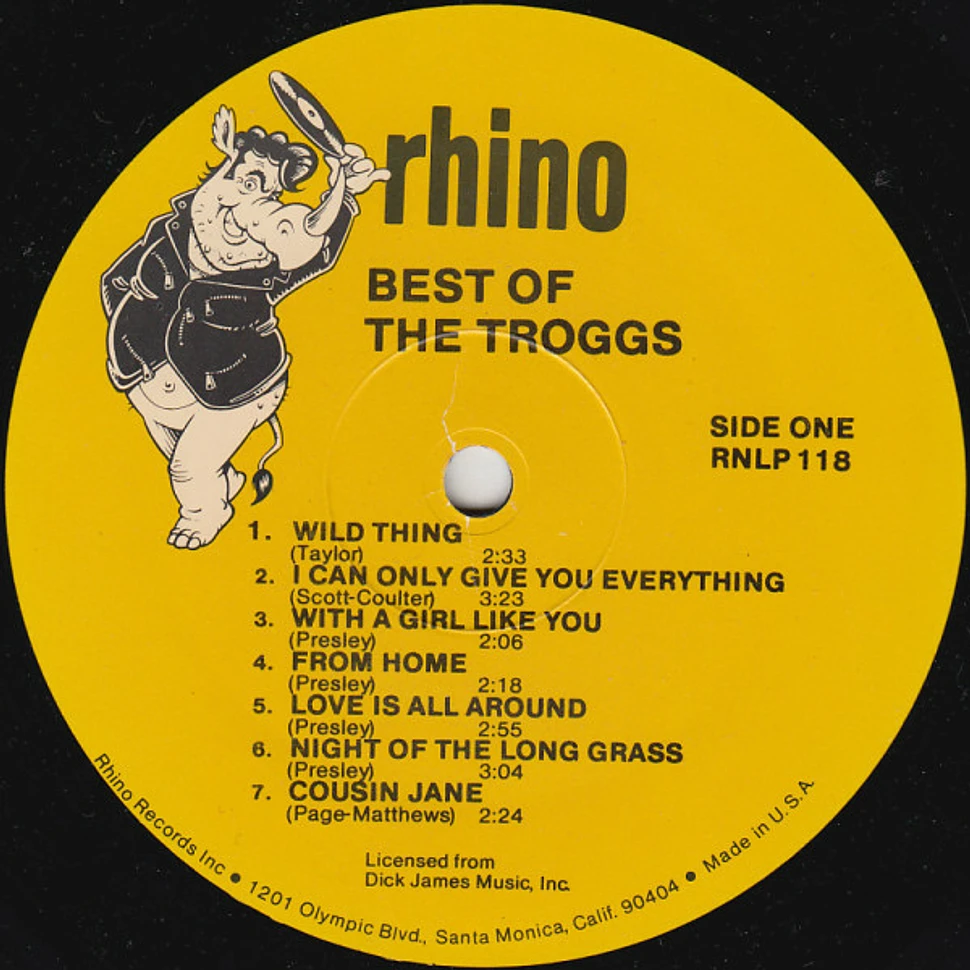 The Troggs - Best Of The Troggs
