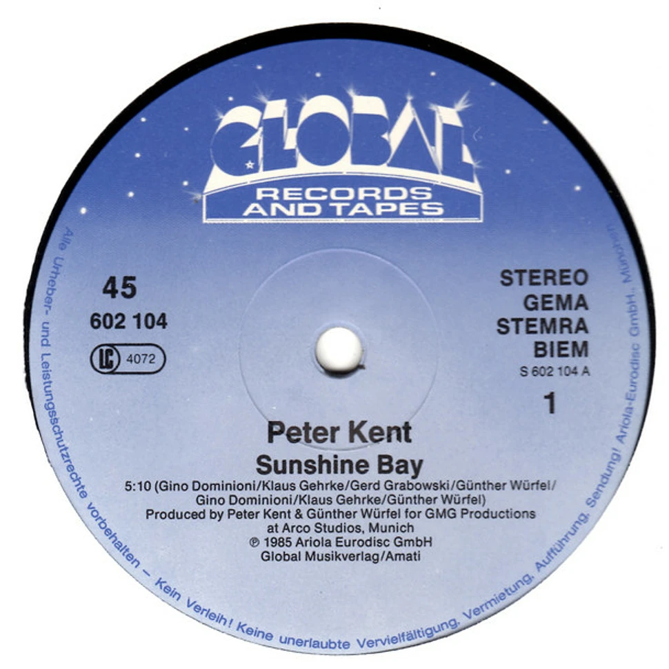 Peter Kent - Sunshine Bay