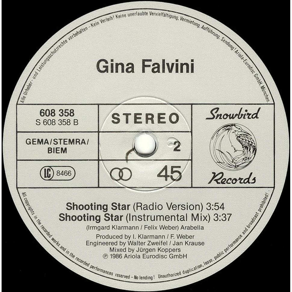 Gina Falvini - Shooting Star