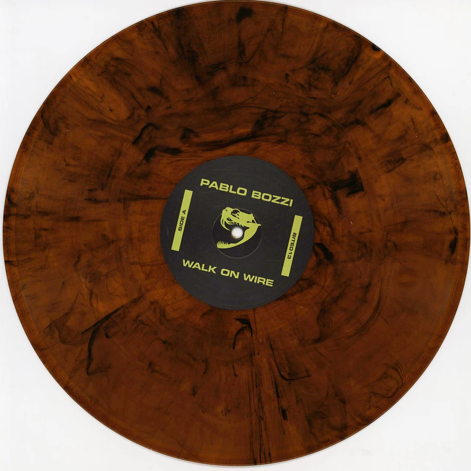 Pablo Bozzi - Walk On Wire Orange Black Smokey Vinyl Edition