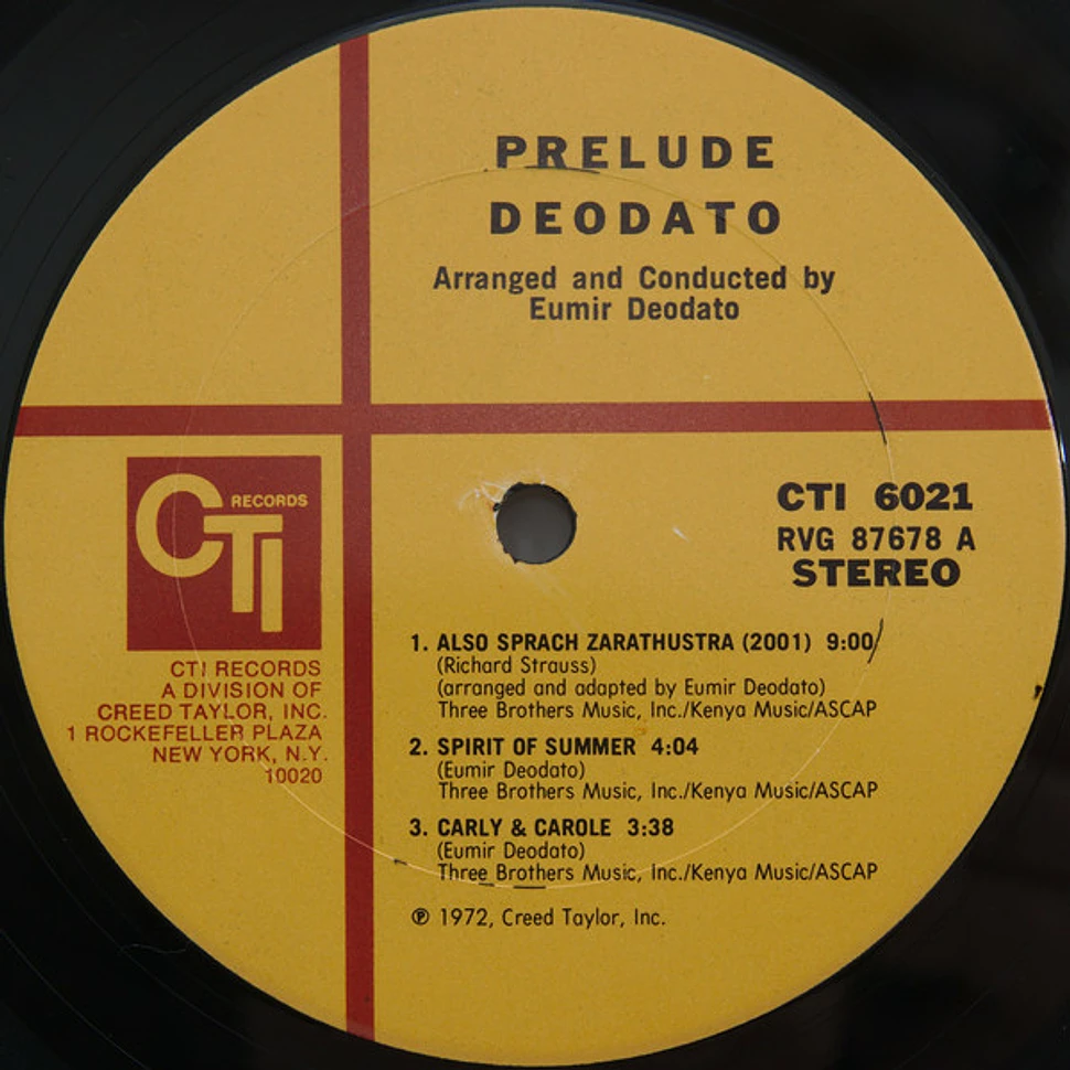 Eumir Deodato - Prelude