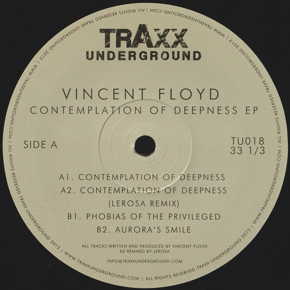 Vincent Floyd - Contemplation Of Deepness EP