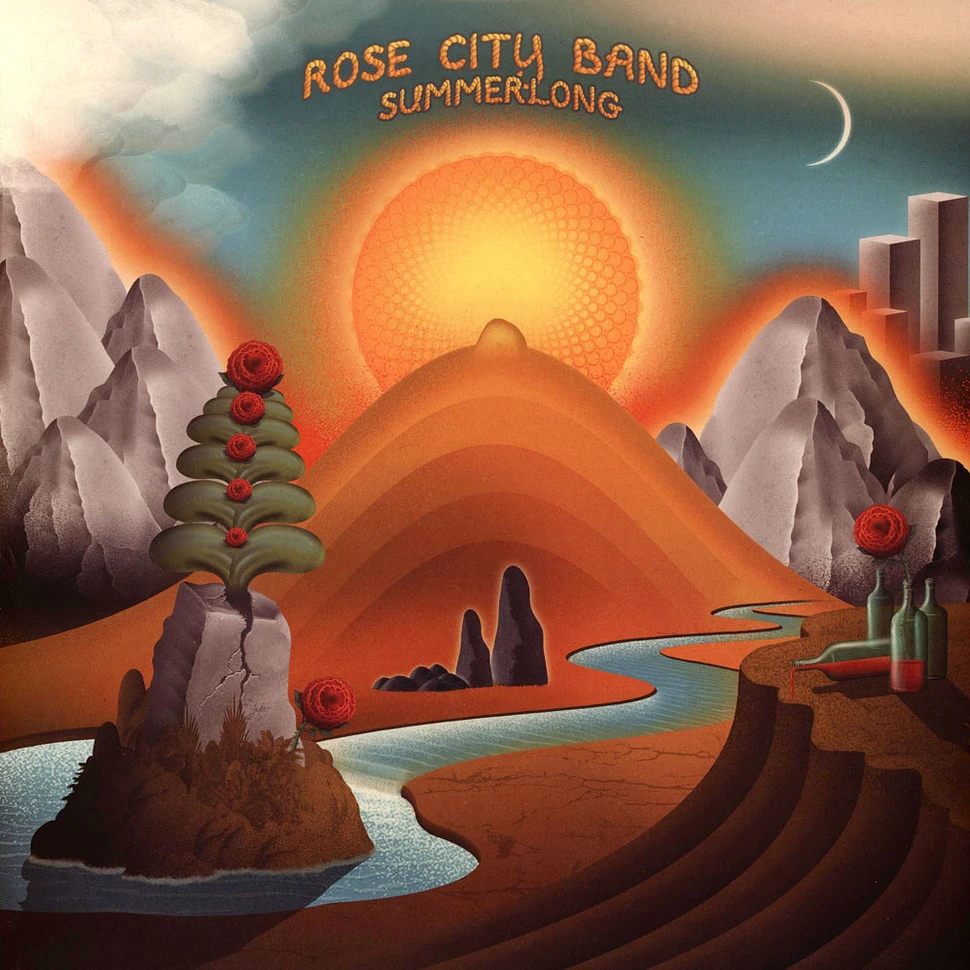 Rose City Band - Summerlong Clear With Teal & Orange Vinyl Edition