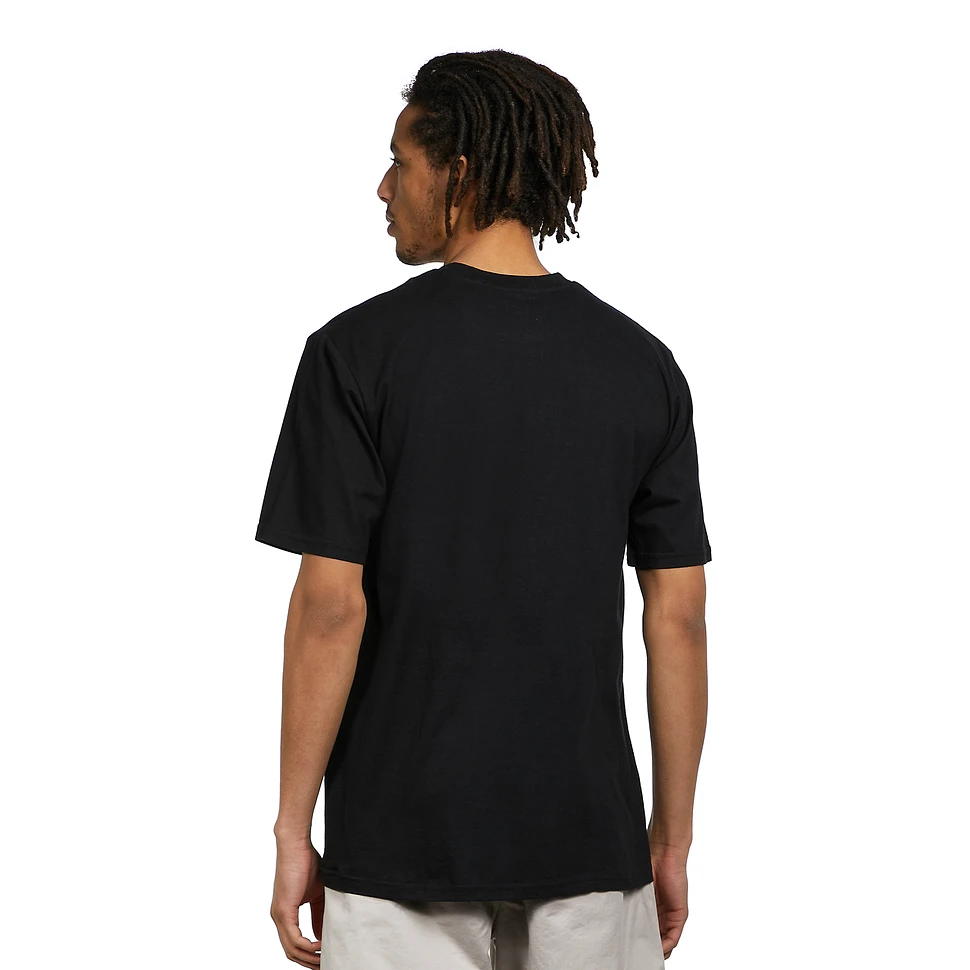 Carhartt WIP - Standard Crew of 2) (Black Black) HHV Neck T-Shirt | (Pack 