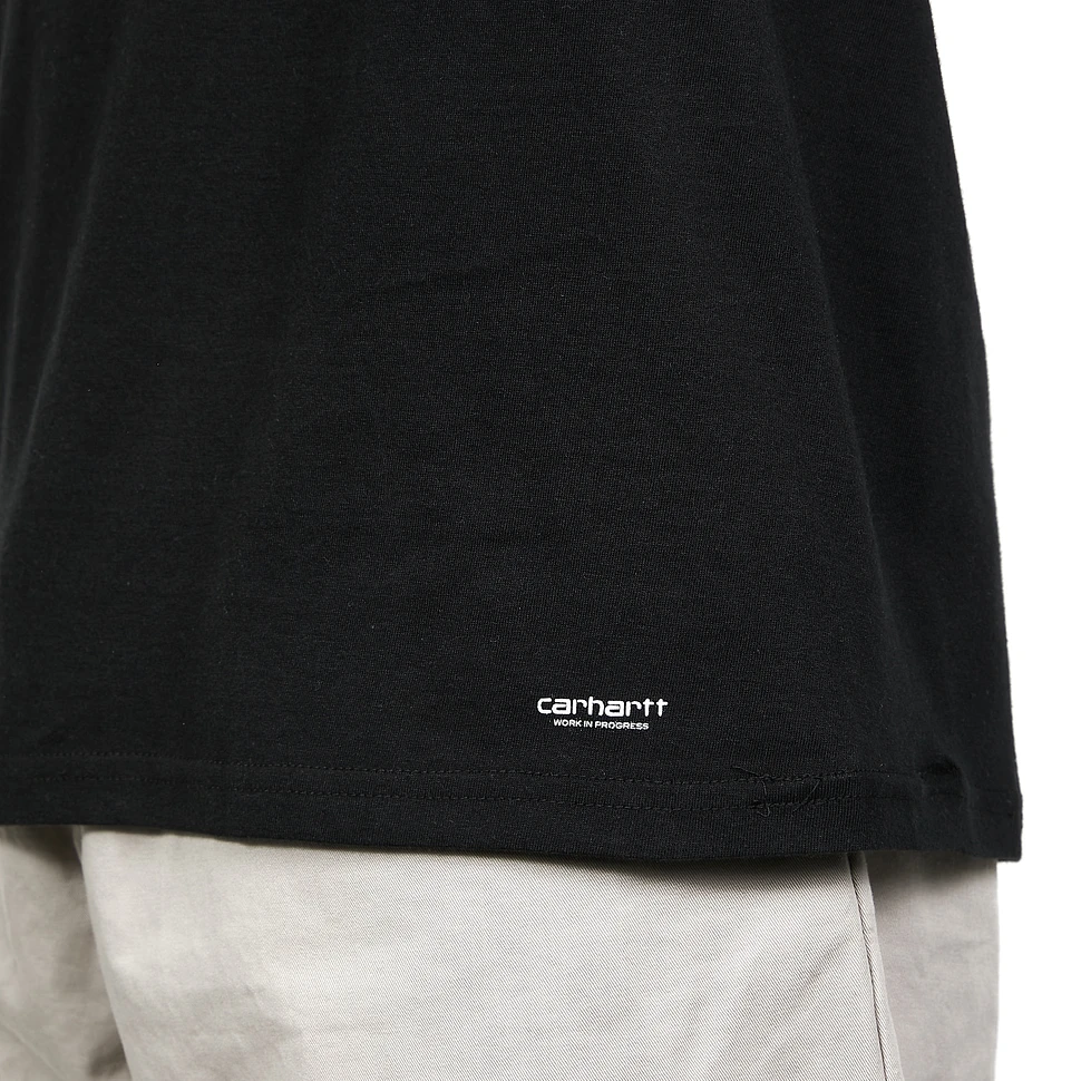 Carhartt WIP - Standard 2) + T-Shirt Neck Black) HHV Crew of (Black (Pack 