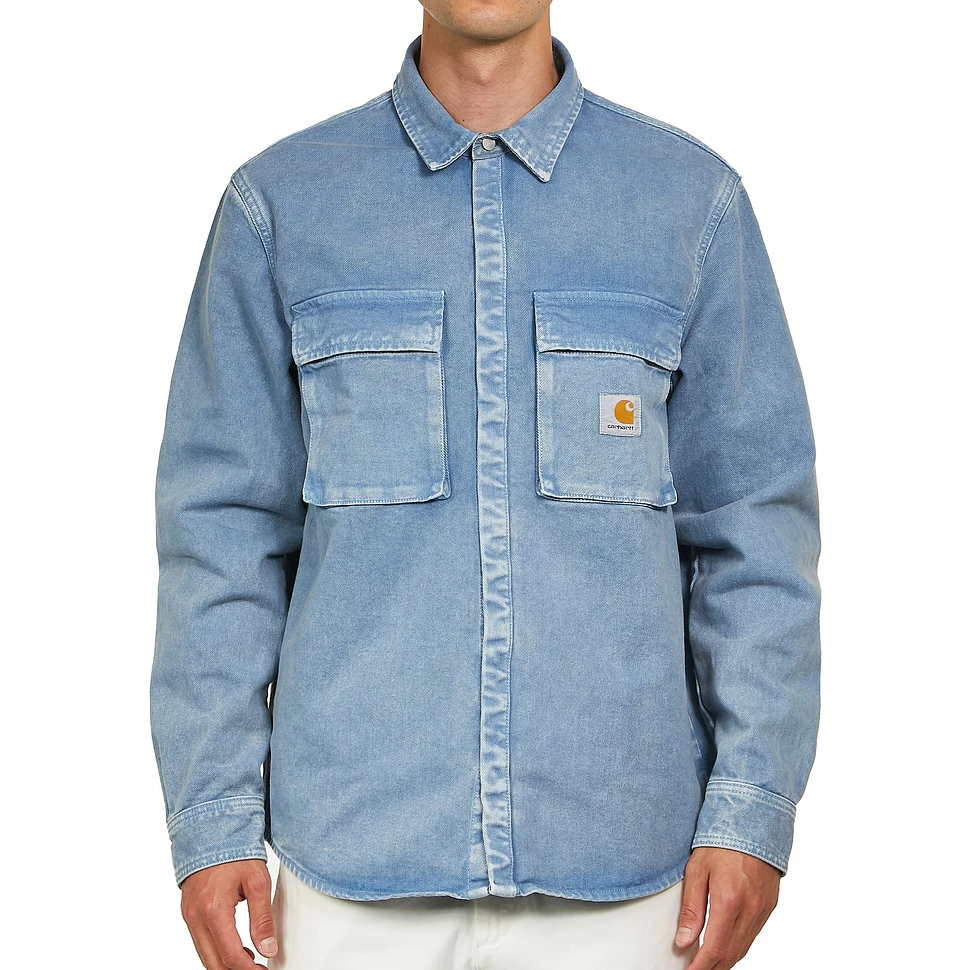 Carhartt WIP - Monterey Shirt Jac "Parkland" Color Denim, 13.5 oz