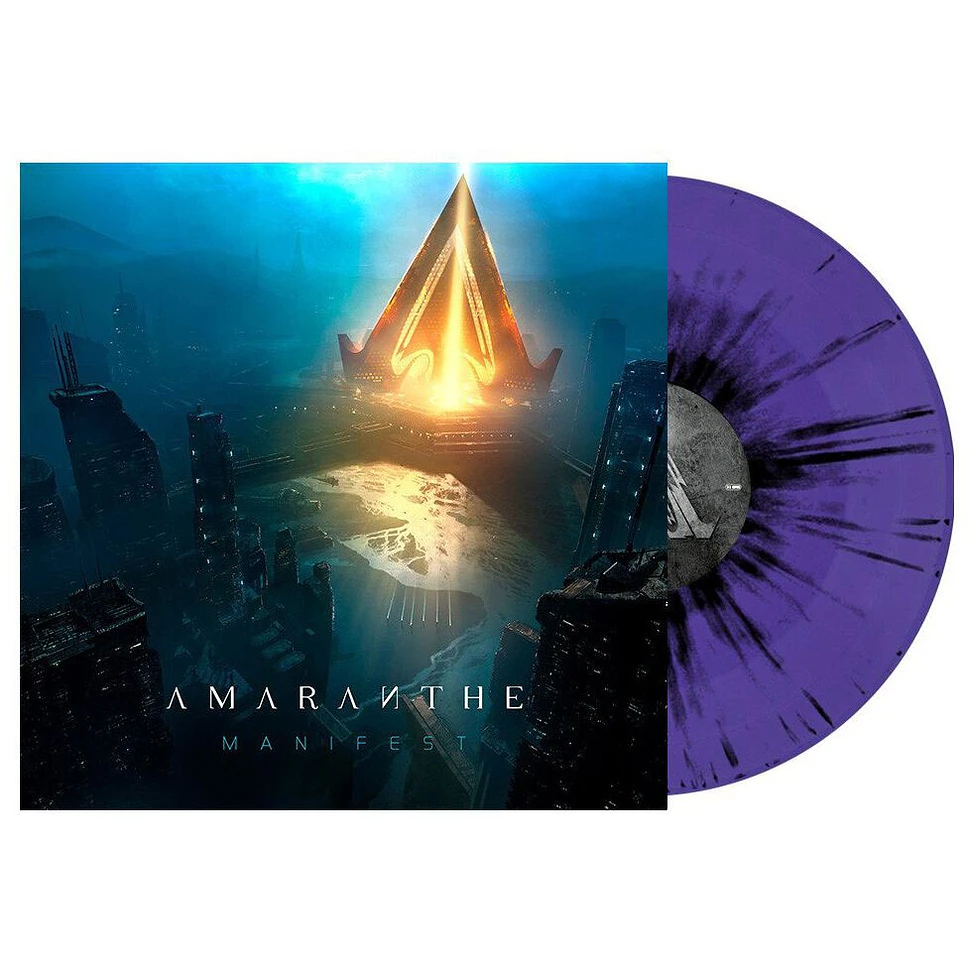 Amaranthe - Manifest Purple/Black Splatter Vinyl Edition
