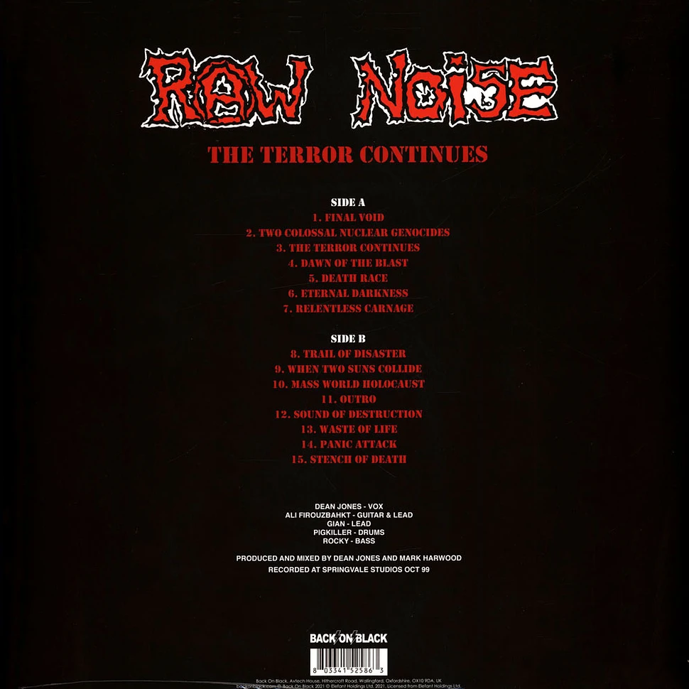 Raw Noise - The Terror Continues Red Vinyl Edition
