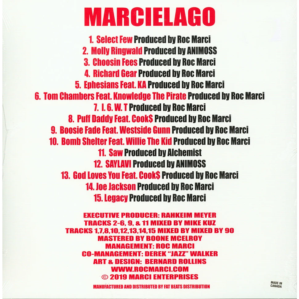 Roc Marciano - Marcielago