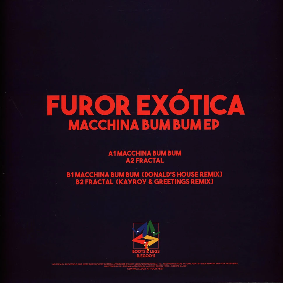 Furor Exotica - Macchina Bum Bum EP