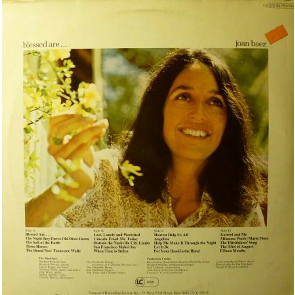 Joan Baez - Blessed Are...