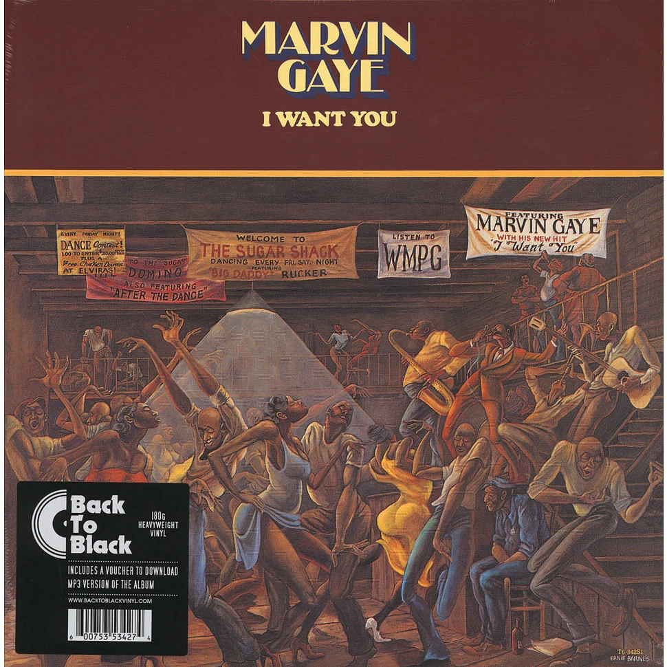 Marvin Gaye - What's Going On - Vinyl LP - US - Reissue