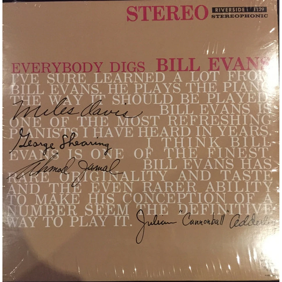 The Bill Evans Trio - Everybody Digs Bill Evans