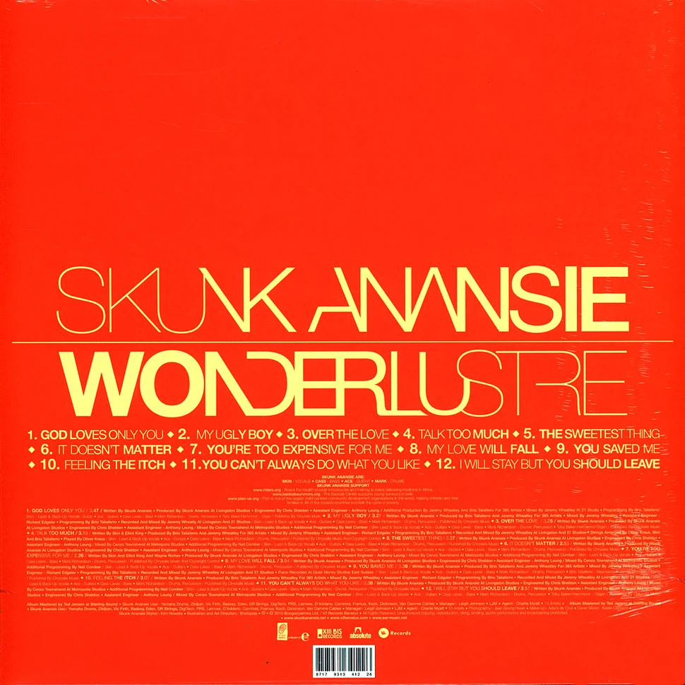 Skunk Anansie - Wonderlustre