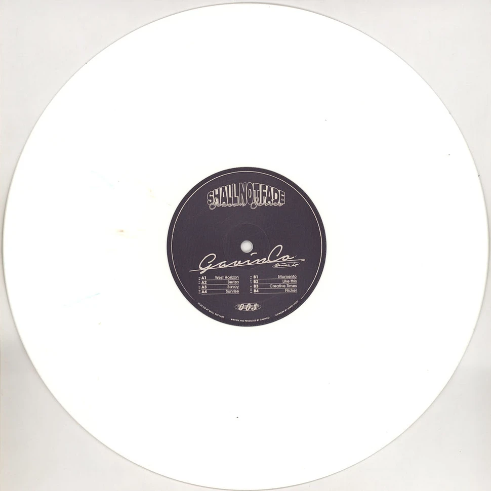 Gavinco - Beriza White Vinyl Edition