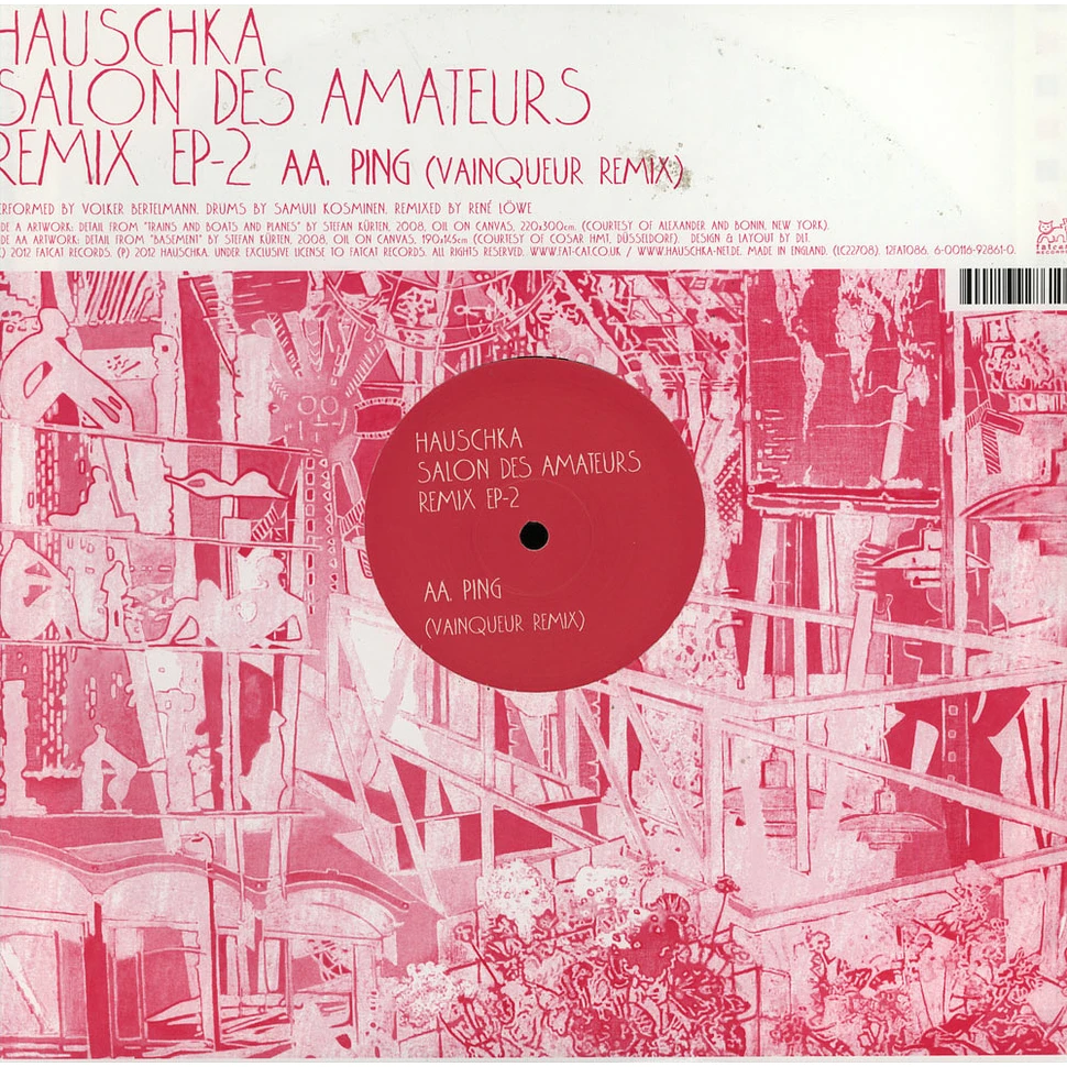 Hauschka - Salon Des Amateurs Remix EP-2