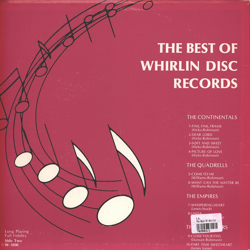 V.A. - The Best Of Whirlin Disc Records
