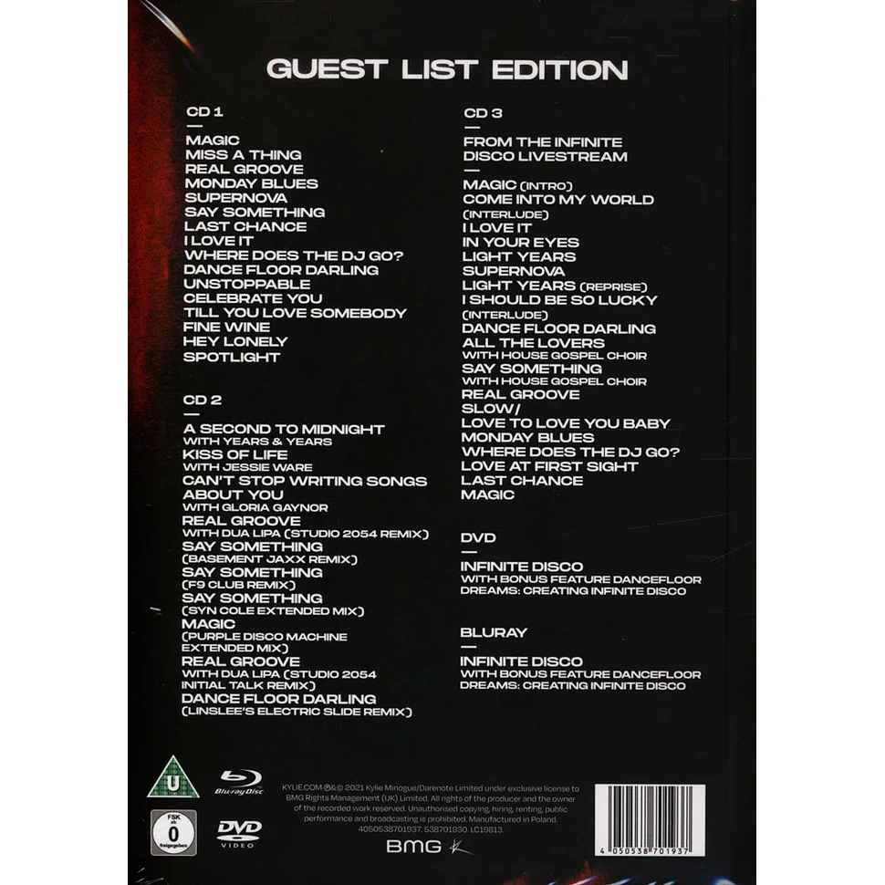 Kylie Minogue - Disco: Guest List Deluxe Edition