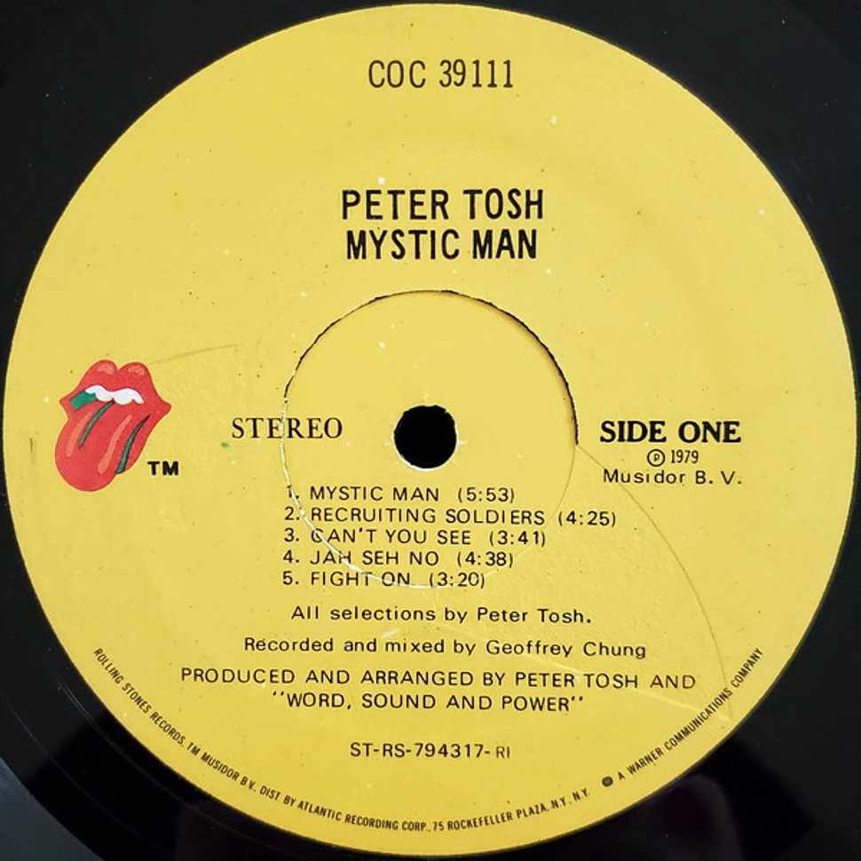 Peter Tosh - Mystic Man