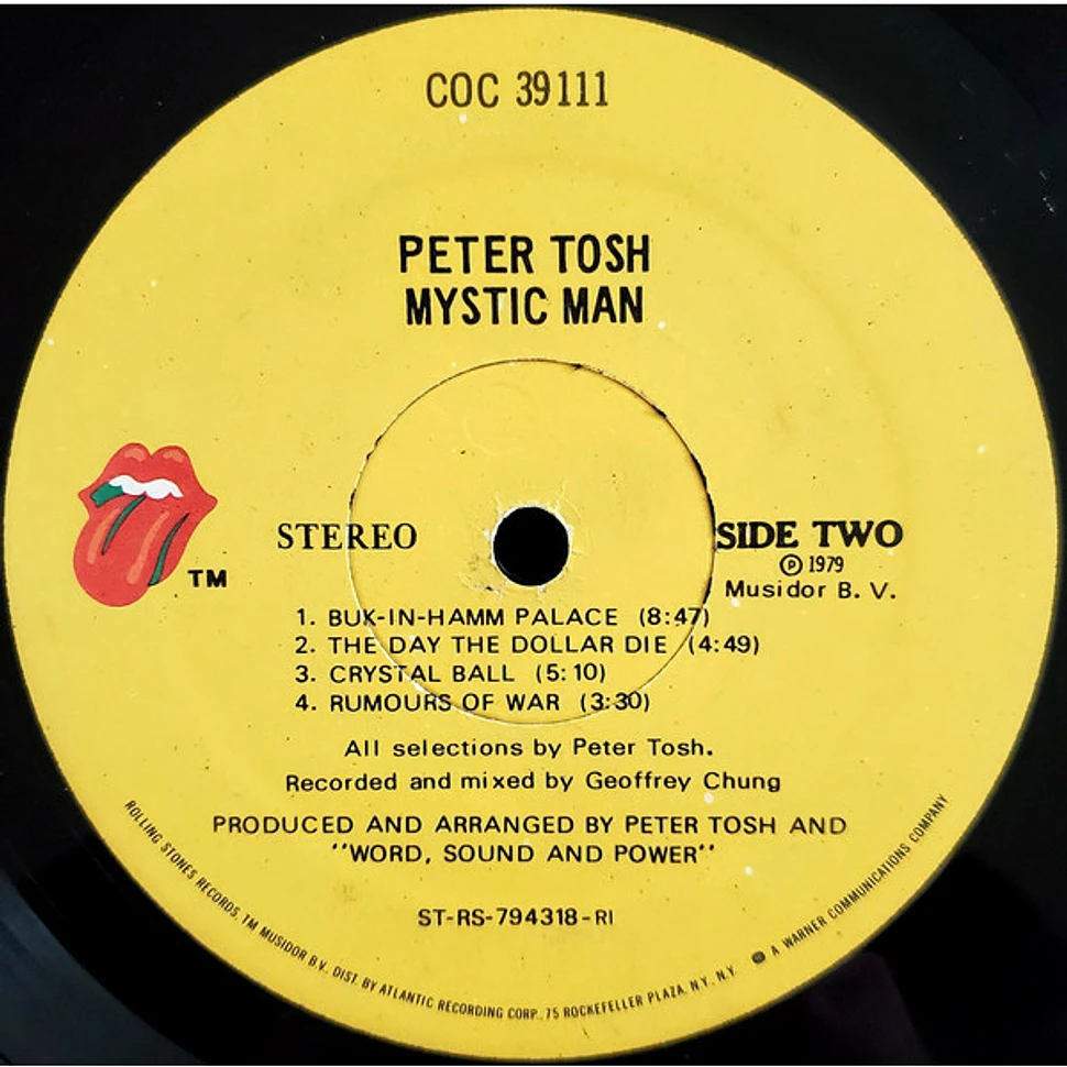 Peter Tosh - Mystic Man