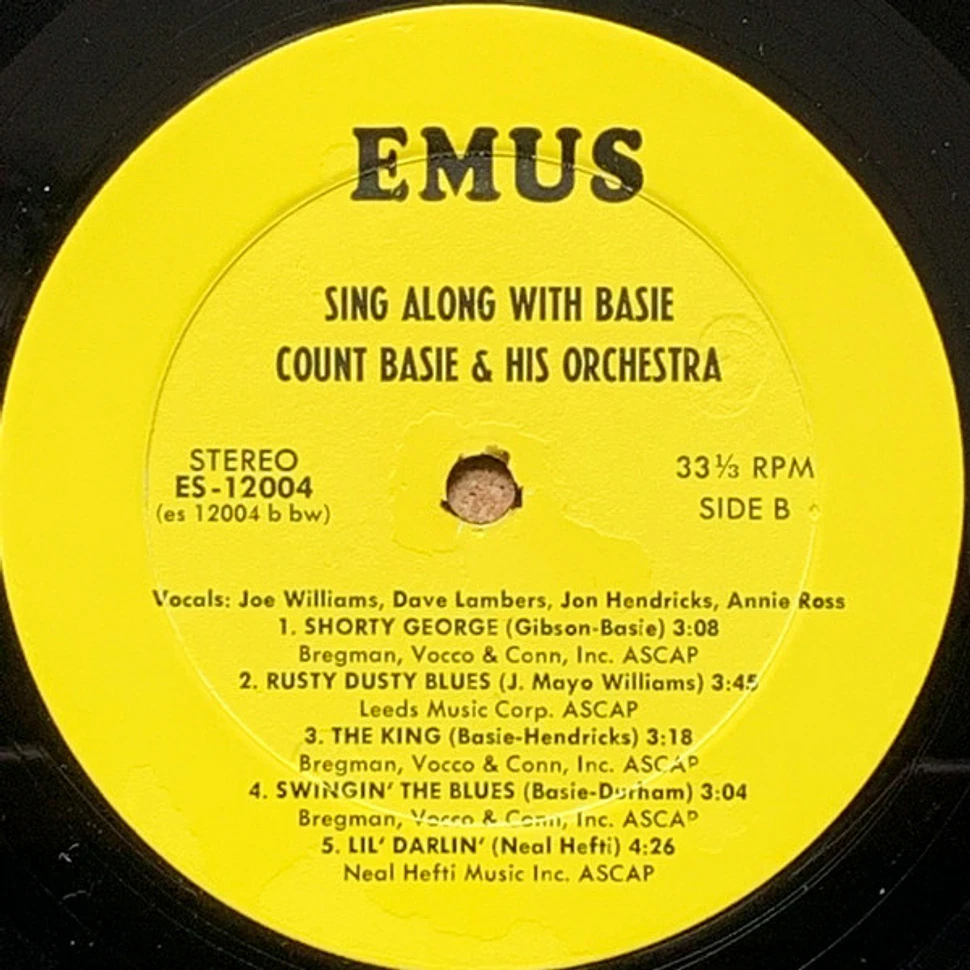 Joe Williams, Dave Lambert , Jon Hendricks, Annie Ross Plus Count Basie Orchestra - Sing Along With Basie