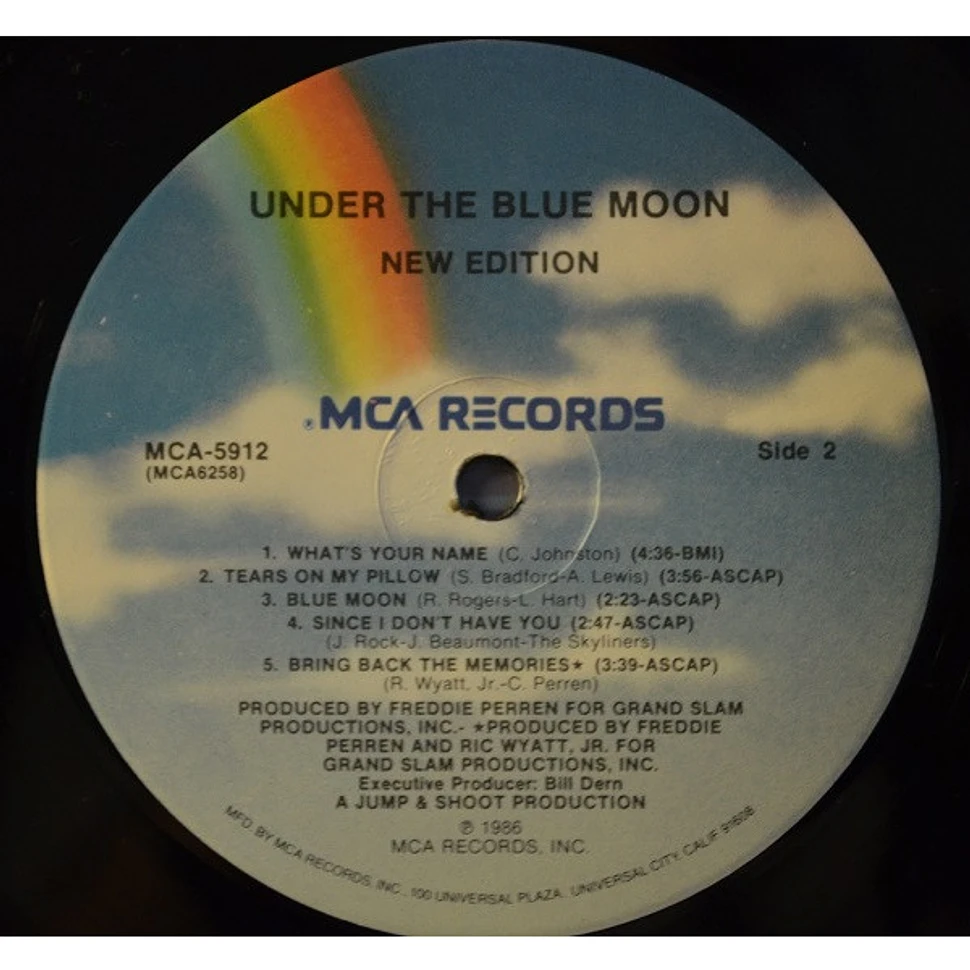 New Edition - Under The Blue Moon
