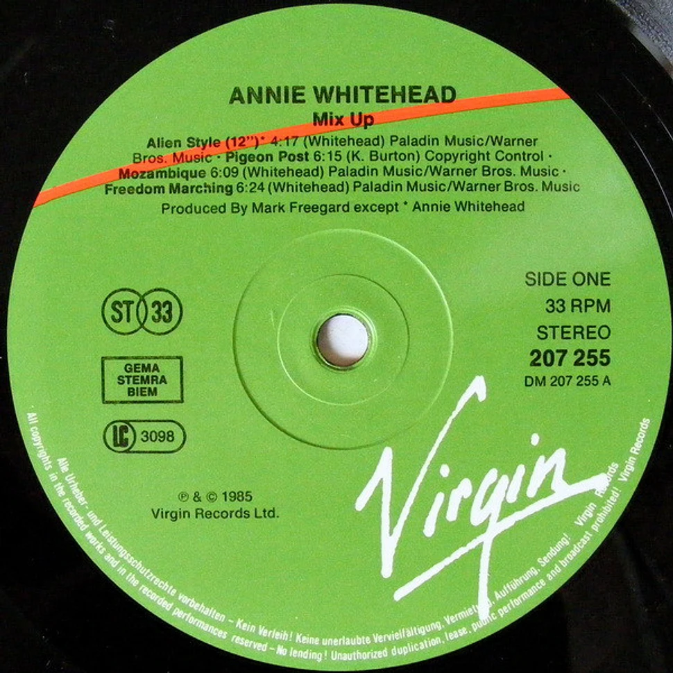 Annie Whitehead - Mix Up