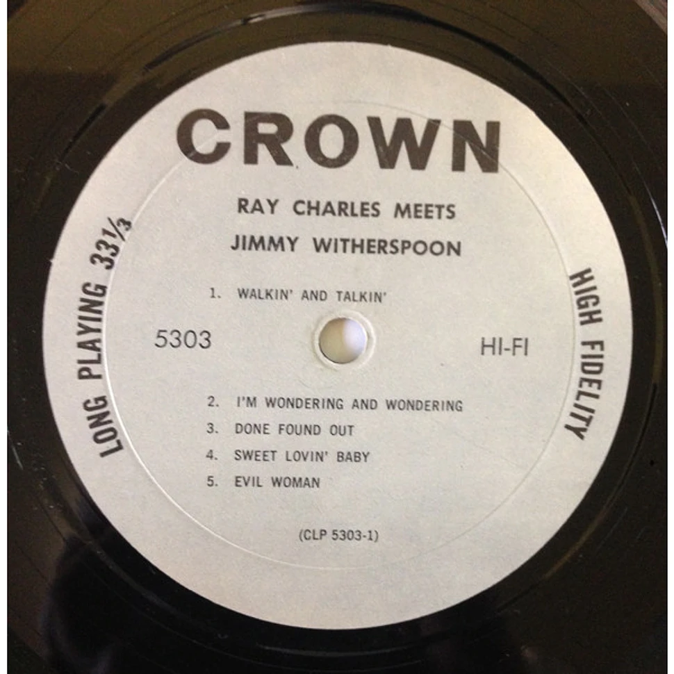 Ray Charles Meets Jimmy Witherspoon - Ray Charles Meets Jimmy Witherspoon