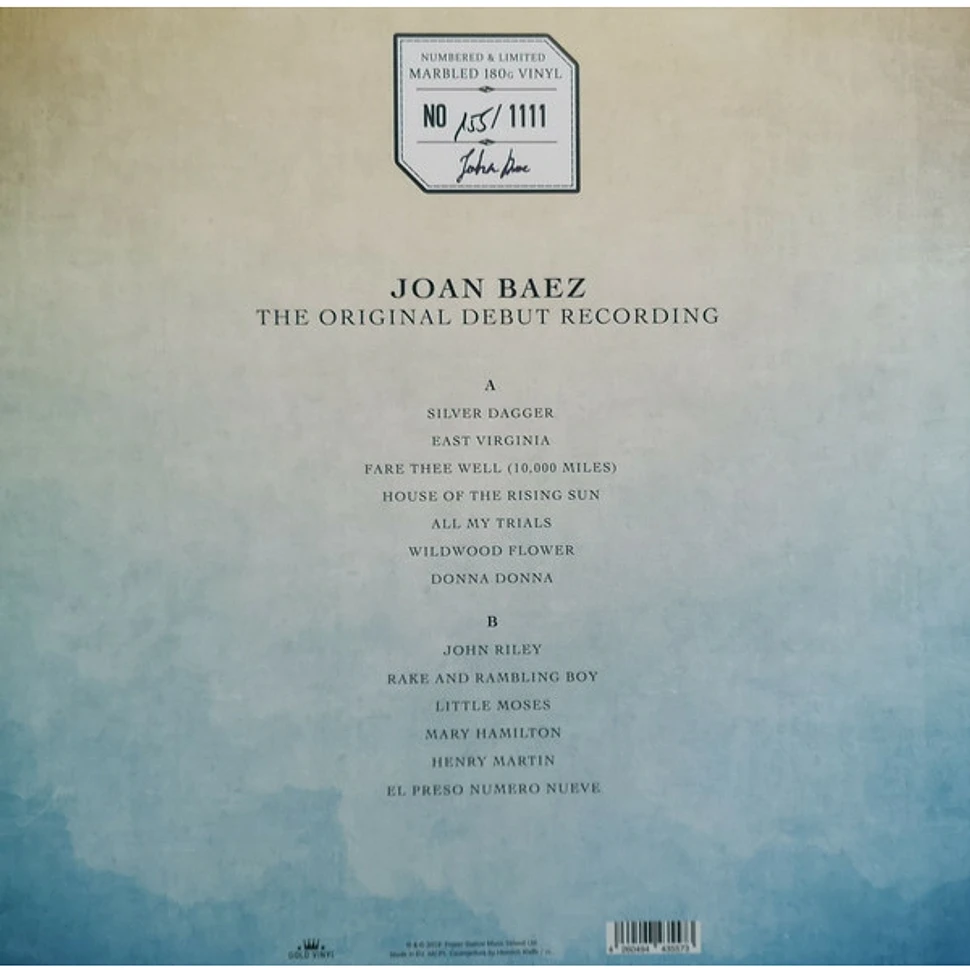 Joan Baez - Joan Baez (The Original Debut Recording)