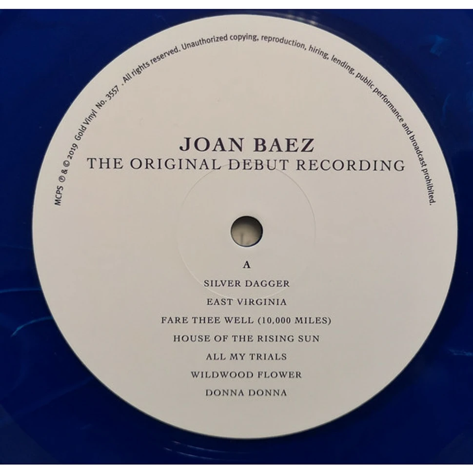 Joan Baez - Joan Baez (The Original Debut Recording)