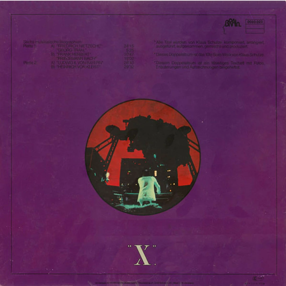 Klaus Schulze - "X."