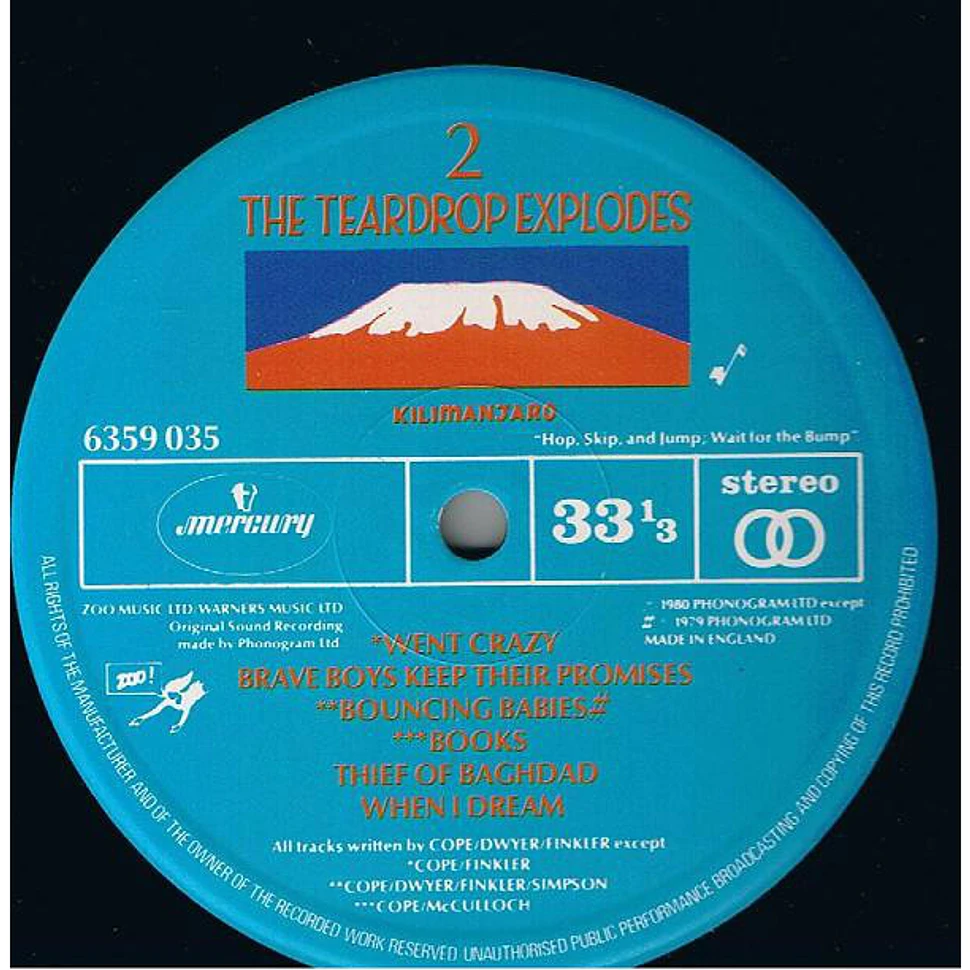 The Teardrop Explodes - Kilimanjaro