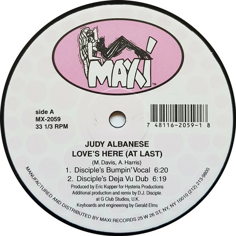 Judy Albanese - Love's Here (At Last)