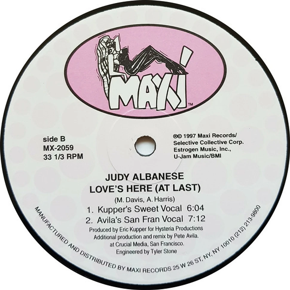 Judy Albanese - Love's Here (At Last)