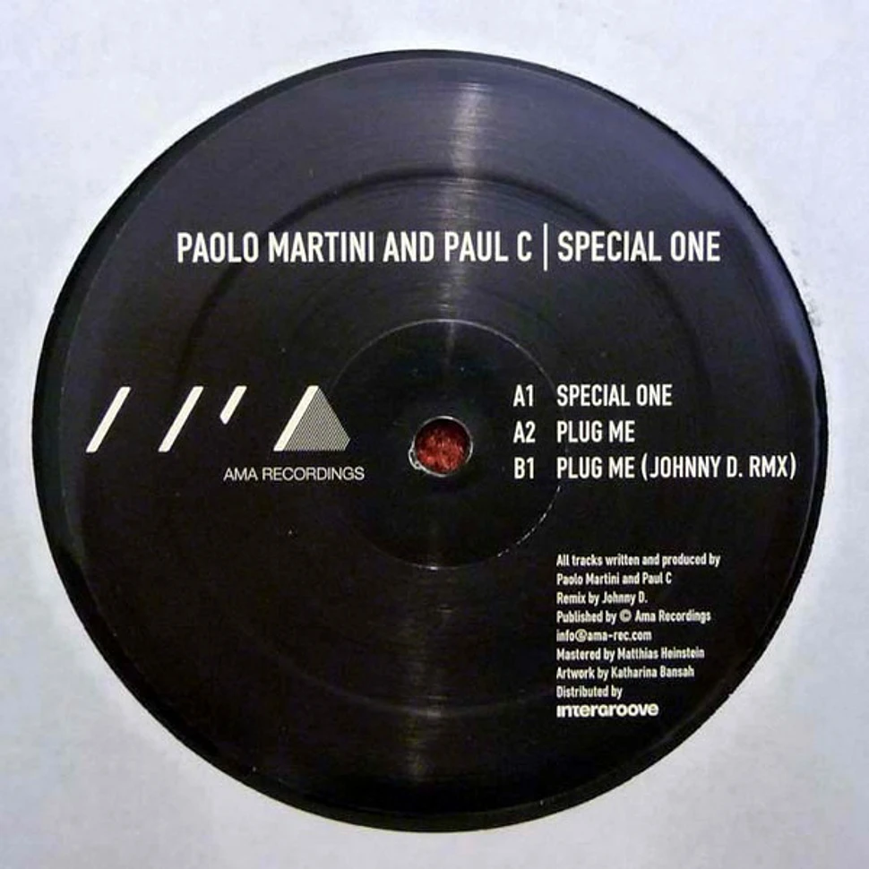 Paul C & Paolo Martini - Special One