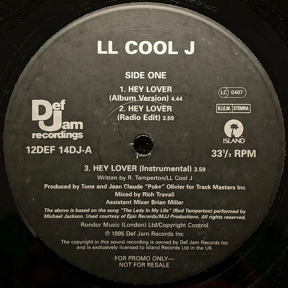 LL Cool J - Hey Lover / I Shot Ya