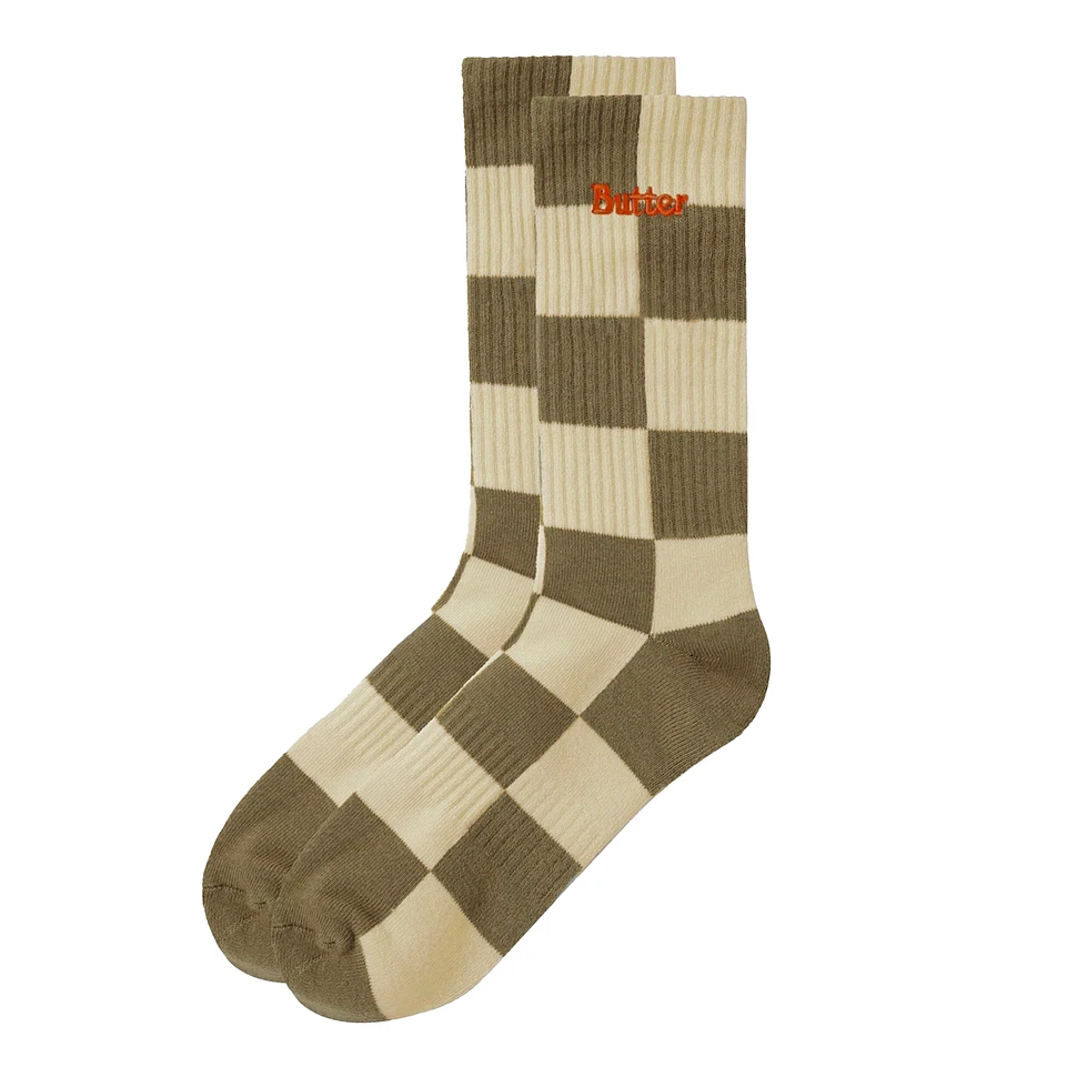 Butter Goods - Tonal Checkered Socks