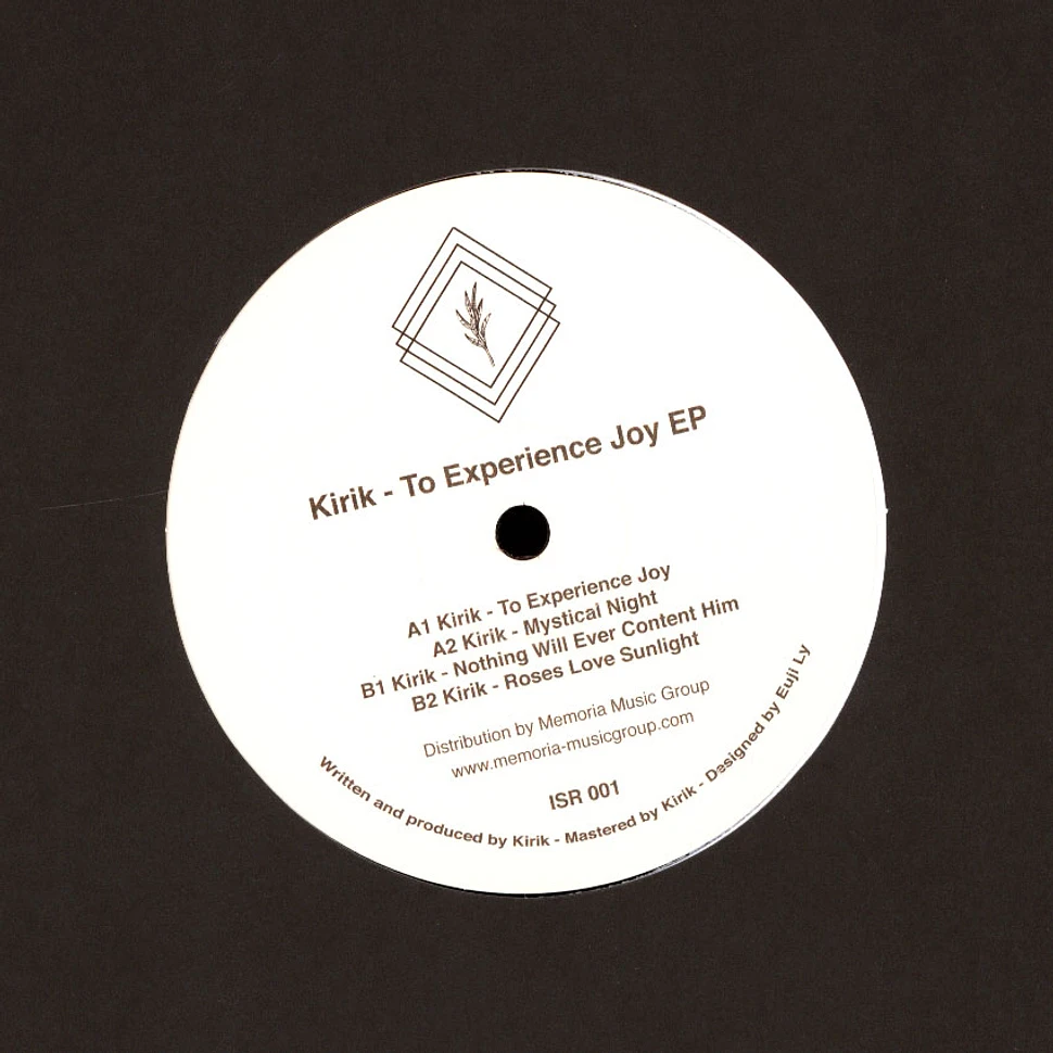 Kirik - To Experience Joy EP