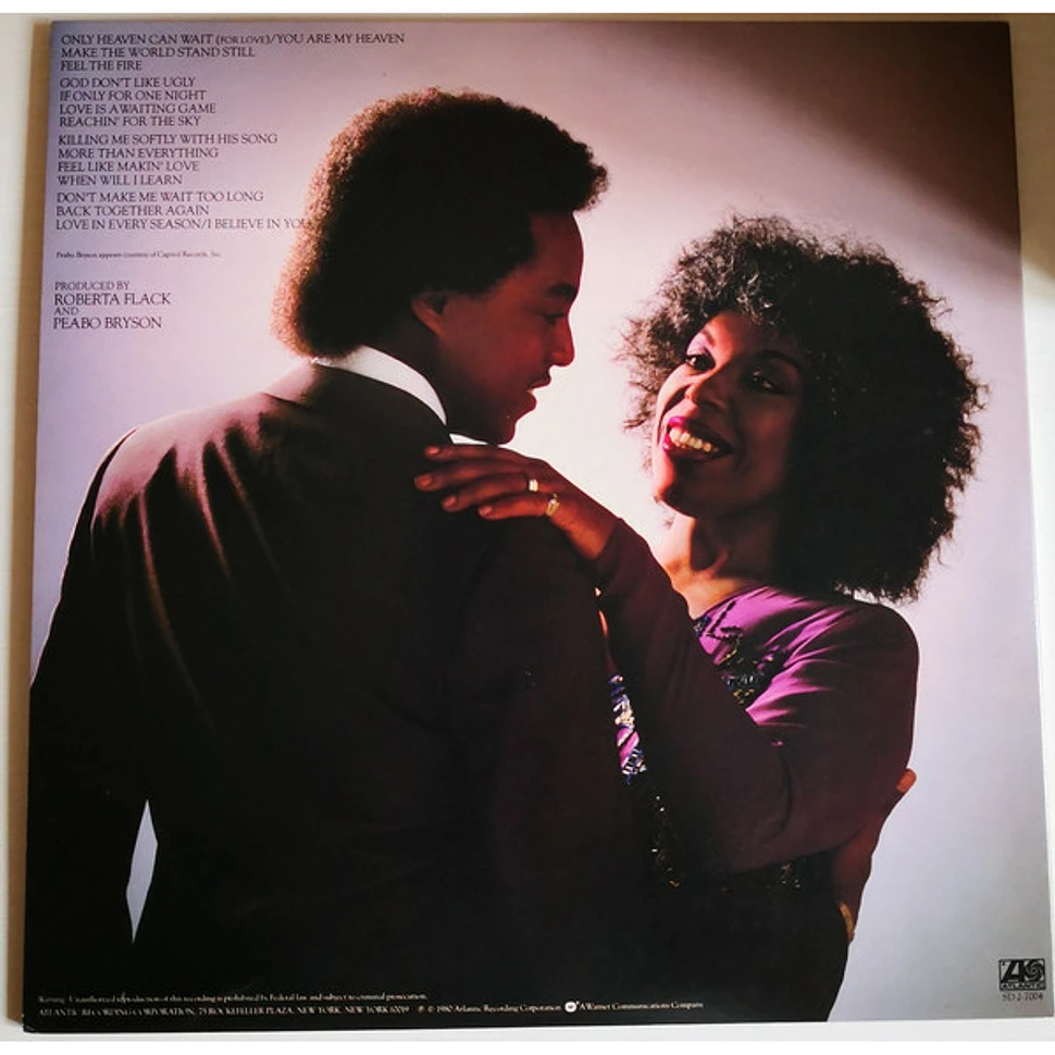 Roberta Flack And Peabo Bryson - Live & More