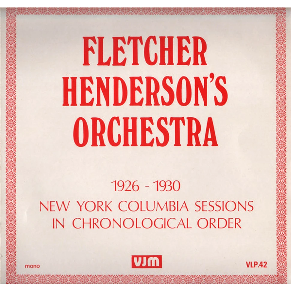 Fletcher Henderson And His Orchestra 1926 1930 New York Columbia
