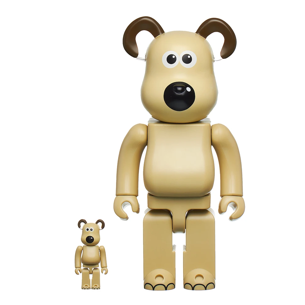 Medicom Toy - 100% + 400% Gromit Be@rbrick Toy