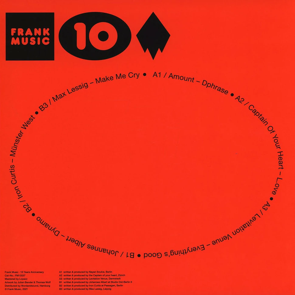 V.A. - 10 Years Frank Music
